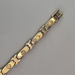 Vintage Chain Bracelet X Multi-Tone 7.25″