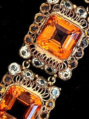 Exceptional Vintage Hobe Rhinestone Bracelet