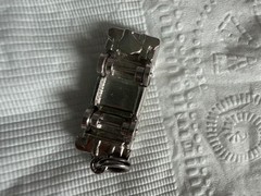 Vintage Sterling Silver Charm Airplane, lamp, crown, ring, car, prospector, bowl