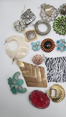 Craft Jewelry Pieces Junk Drawer 35 Different Pieces