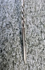 10K Rose Gold Antique Spider Stick Pin Sapphires Ruby Moonstone Victorian Rare!!