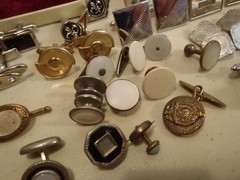 Tie Clip Bar Tack Cuff Link Money Clip Lot Hickok Anson Swank Pairs Singles