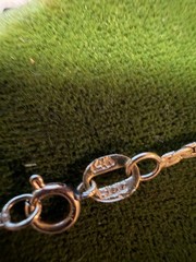 Vintage SOLID 14KT Gold Stamped 18″ Necklace Chain 2.9 Gram