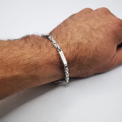 Beautiful Vintage 925 Silver Bracelet – Handcrafted Women’s Elegant Jewelry