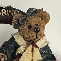 3 Vintage Resin Bear Pins Boyd’s Bears Mom Lifesaver Adventure Thanksgiving