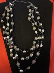 Vintage Lot of 7 Beaded Necklaces various Colors Trifari, LR , Napier, Avon +