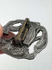 Birds and Blooms Cardinal Brooch Pin Vintage 1999 Limited Edition Pewter Bird