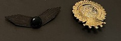 16-Vintage Brooch Pins Academic Marksman Crests Ski Award G&R Ski Tie Tac Eagle