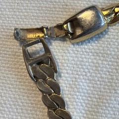 Napier Braided Chain Bracelet / Gold Tone/ Fits Size 6.75 In Wrist