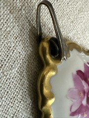 vintage Rosenthal HP Porcelain Pendant Rosenthal COLLECTOR PIECE