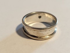 Vintage Sterling Silver, 0.925, Ring, sz 6.5