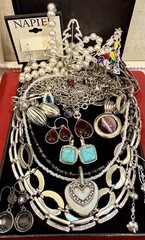 Vintage Estate Costume Jewelry Lot! MONET, NAPIER and more!