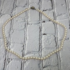 Sarah Coventry Faux Pearl Vintage 24 inch Necklace