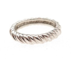 Ross Simons 925 Sterling Silver Vintage Ribbed Band Ring Size 7.75