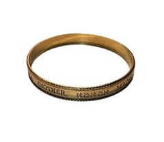 Vintage Mother In Languages From Around The World Bangle Bracelet