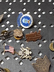 Lot Of Military Themed Pins Military Pin Lot DSTAB