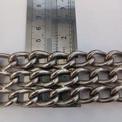 Industrial Machinery Chunky Chain Bracelet Brutalist Heavy Massive Statement VTG