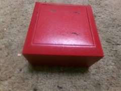 VINTAGE LADIES GOLD PLATED WATCH MATCHING BRACLET NEW IN BOX BATTERY UNBRANDED