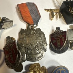 Military Lot Of 14 Misc. Themed Pins USA