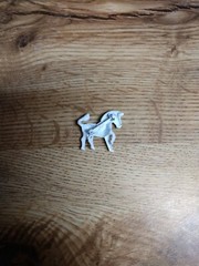 Vintage Gerry’s Zebra Pin Black & White Enamel