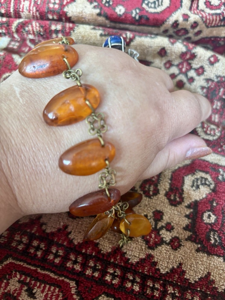 Aunt Elza’s Baltic Amber Necklace Magnificent Magical Fortune Teller Heirloom