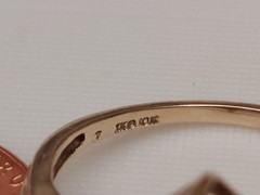 VTG 10K SOLID YELLOW GOLD 0.42 CTW DIAMOND RING SZ 6.75 VIDEO