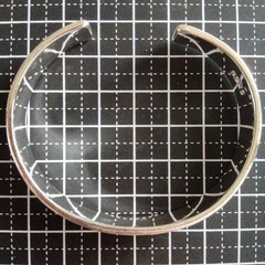 Extremely Popular, Best-Selling Silver 925 Gold Plated Eagle Sunburst Bangle