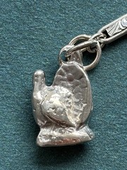 Vintage Sterling Silver Charm Bracelet Classic Retro Dangle Charms 7 Inches Long