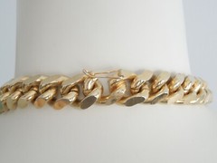Necklace Collier Panzer Chain Gold Tone Fashion Jewelry 169.2 G/39 Cm