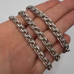 Vintage Heavy 925 Sterling Silver Chain Necklace 62cm 40g Unisex Hallmarked