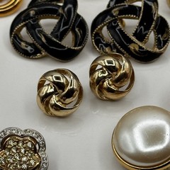 Lot Of 9 Pairs Vintage Retro & Modern Clip On & Post Earrings 70s 80s 90s To Now