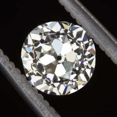 1.5 CARAT CERTIFIED J SI1 OLD EUROPEAN CUT DIAMOND VINTAGE LOOSE NATURAL ESTATE