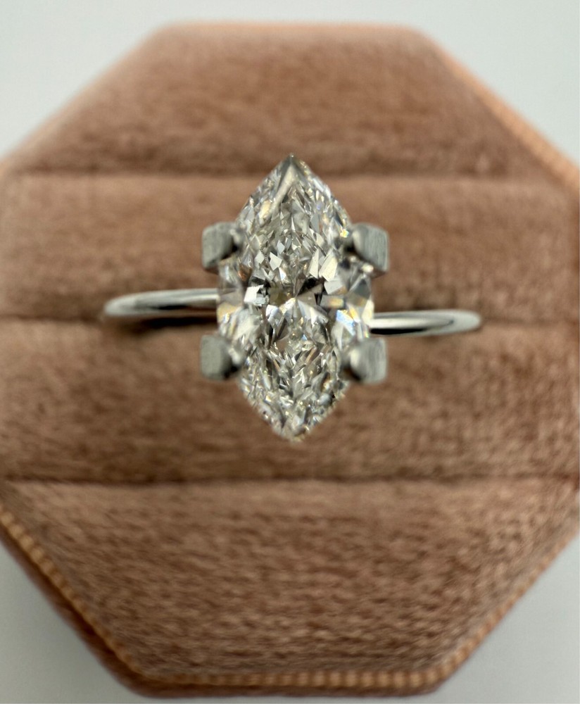 0.66ct F-VS2 Marquise Cut Loose Diamond GIA Cert.