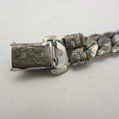 Vintage Coro Necklace Silver Tone Choker Collar 15 Inch