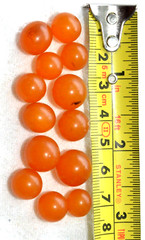 ✅ 10gr RUSSIAN SOVIET BALTIC SEA AMBER BOLLS NECKLACE 老琥珀 BEADS STONE ROCK PIN ☭