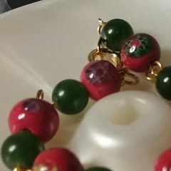 MaryBee Jewelry: 7 3/4″ Jade & Ceramic Bead Bracelet 10-11-2021