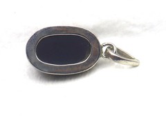 Natural Star Garnet Brown Color 925 Sterling Silver 1.25 Inch Pendant Daily Wear