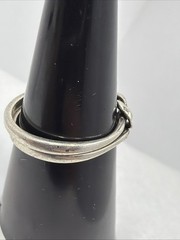 Vintage Wheeler Manufacturing Double Knot Ladies Ring 925 Sterling Silver Size 6