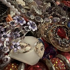 Vintage to Now Jewelry Lot, All Wearable Untested. No Broken. Box C3