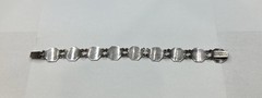 Vintage Siam 925 Sterling Silver with Dancing Goddess Figures Bracelet