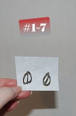 Vintage Retro Ear Rings, 1970s, 1980s 1990s, GROUP 1, priced per or the lot
