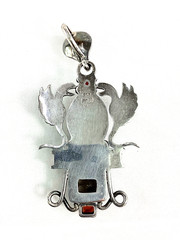 Vintage Studio Handmade Sterling Silver & Carnelian