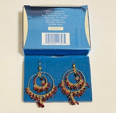 BUNDLE LOT (5) Avon Vintage 2004-2008 / Pendant Necklace Earrings / Hoops Bells