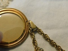 Vintage 12K Gold Filled Photo Locket Pendant Necklace 35.9 Grams