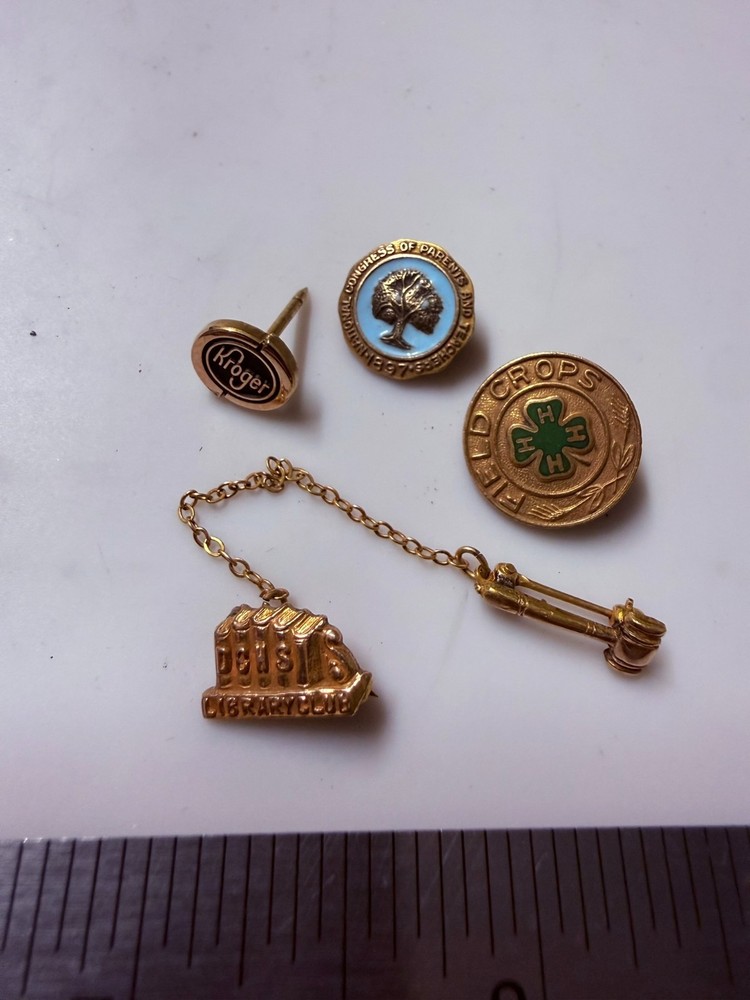 Collection Lot Amazing Vintage Gold Filled Fraternal Company Jewelry – X11