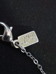 Vintage Lady Remington Lia Sophia Peace Symbol Necklace- Signed