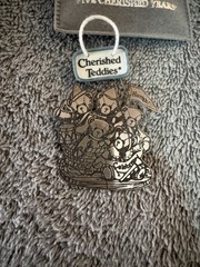 Rare Cherished Teddies Limited Ed Sterling Silver 1997 Brooch Pin 5 yrs COA