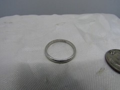Antique Platinum Band Ring