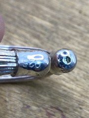 Vintage Brutalist Design Wired Sterling Silver Ring Sz. 7