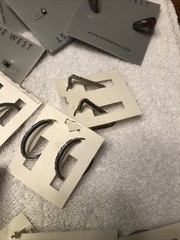 NOS Pierced Earrings Lot of 80 , Liz Claiborne, Elements, Nine West &